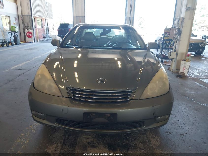 2004 Lexus Es 330 VIN: JTHBA30G545003617 Lot: 43034481