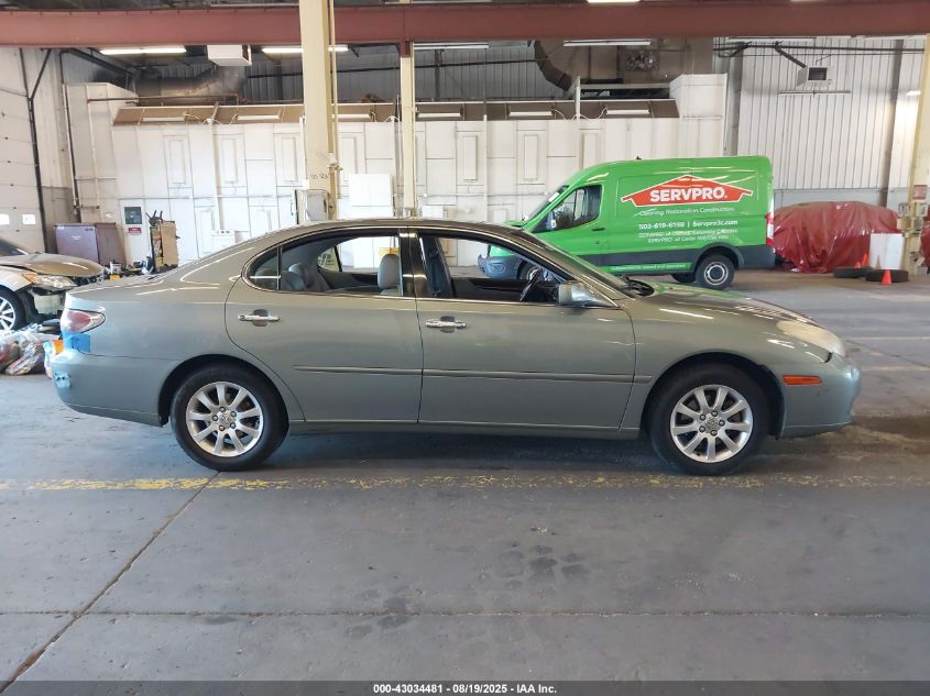 2004 Lexus Es 330 VIN: JTHBA30G545003617 Lot: 43034481