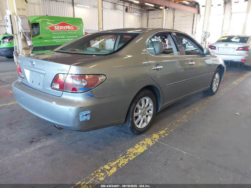 JTHBA30G545003617 2004 LEXUS ES photo no. 4