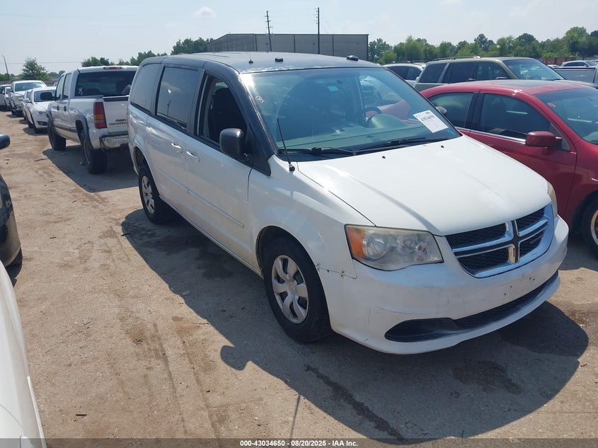 2C4RDGBG6CR254854 2012 Dodge Grand Caravan Se/Avp auction photo 1