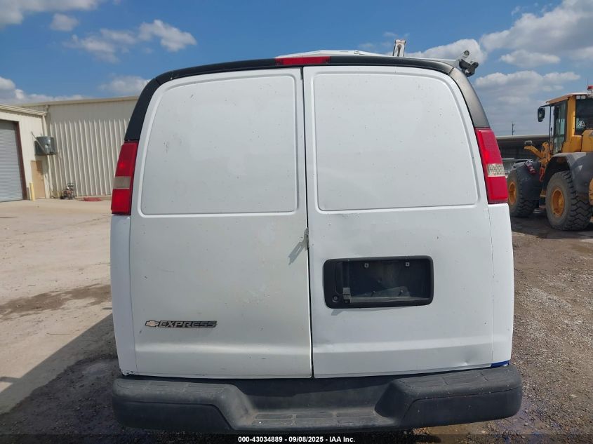 2016 Chevrolet Express 2500 Work Van VIN: 1GCWGAFF0G1118903 Lot: 43034889