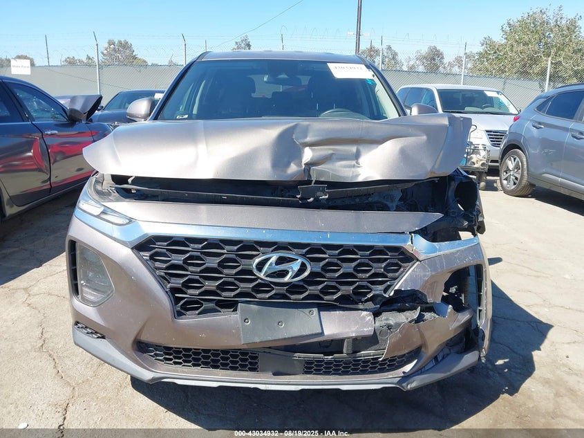 2019 Hyundai Santa Fe Se VIN: 5NMS2CAD7KH012770 Lot: 43034932