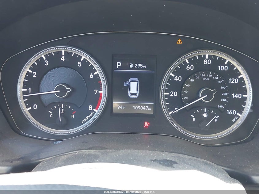 2019 Hyundai Santa Fe Se VIN: 5NMS2CAD7KH012770 Lot: 43034932