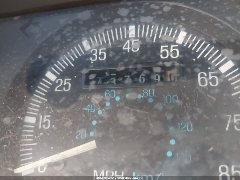 1989 Ford Aerostar VIN: 1FMCA11UXKZC13016 Lot: 43034955