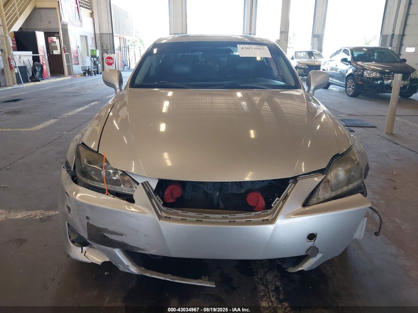 2007 Lexus Is 350 VIN: JTHBE262872012151 Lot: 43034967