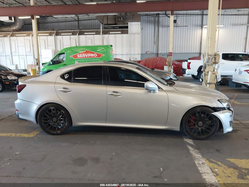 2007 Lexus Is 350 VIN: JTHBE262872012151 Lot: 43034967