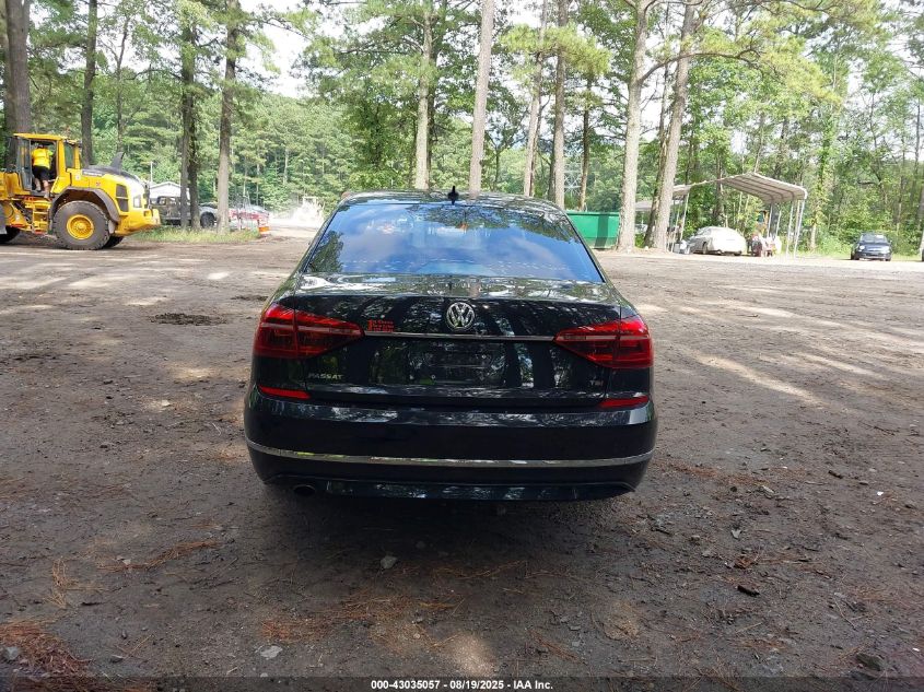2017 Volkswagen Passat 1.8T R-Line VIN: 1VWDT7A31HC078966 Lot: 43035057