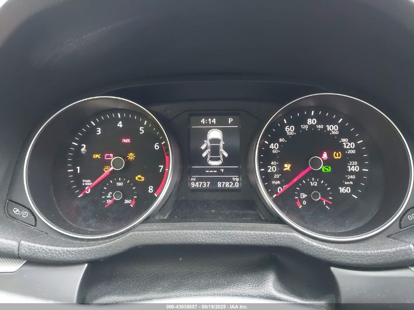 2017 Volkswagen Passat 1.8T R-Line VIN: 1VWDT7A31HC078966 Lot: 43035057