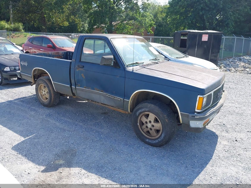 1GTCT14Z0M2521992 1991 GMC Sonoma auction photo 1