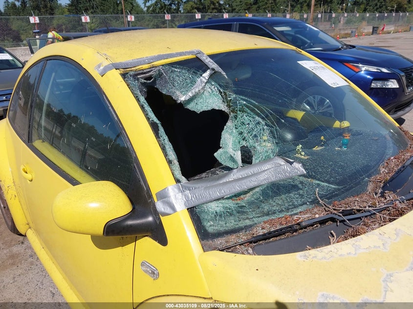 2002 Volkswagen New Beetle Gl VIN: 3VWBK21C62M428272 Lot: 43035109