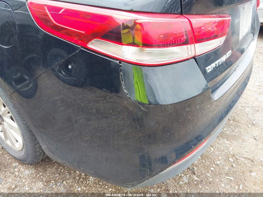 2016 Kia Optima Lx VIN: 5XXGT4L38GG022260 Lot: 43035118