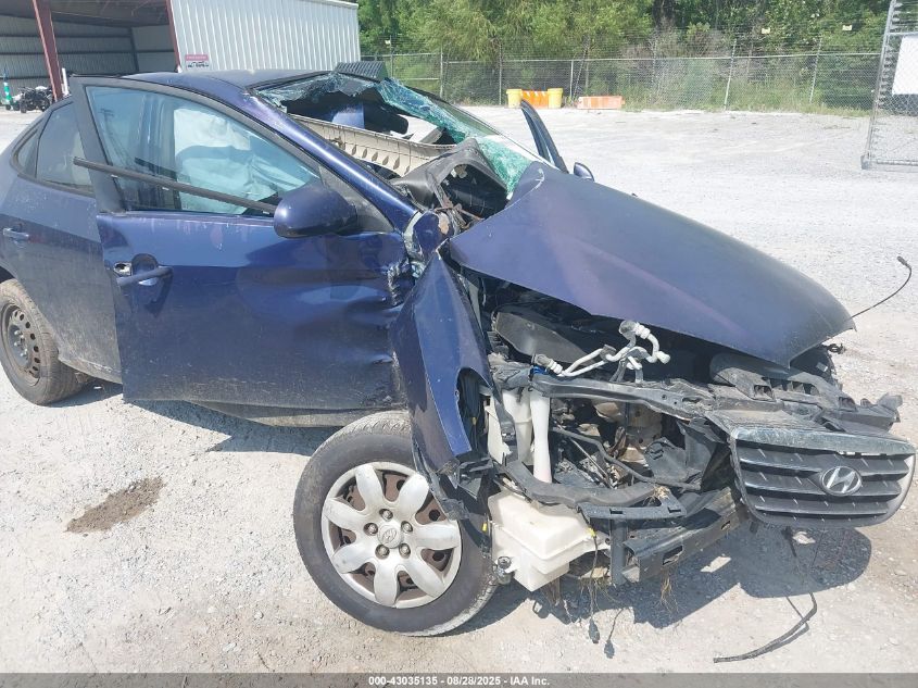 2007 Hyundai Elantra Gls/Limited/Se VIN: KMHDU46D97U099925 Lot: 43035135