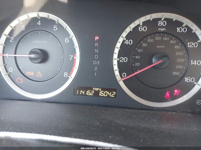 2010 Honda Accord 3.5 Ex-L VIN: 1HGCP3F84AA011958 Lot: 43035216