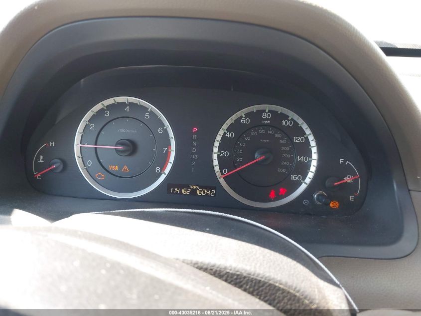 2010 Honda Accord 3.5 Ex-L VIN: 1HGCP3F84AA011958 Lot: 43035216