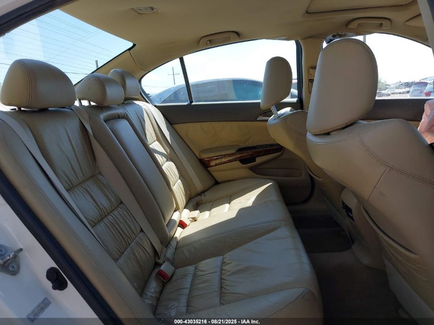 2010 Honda Accord 3.5 Ex-L VIN: 1HGCP3F84AA011958 Lot: 43035216