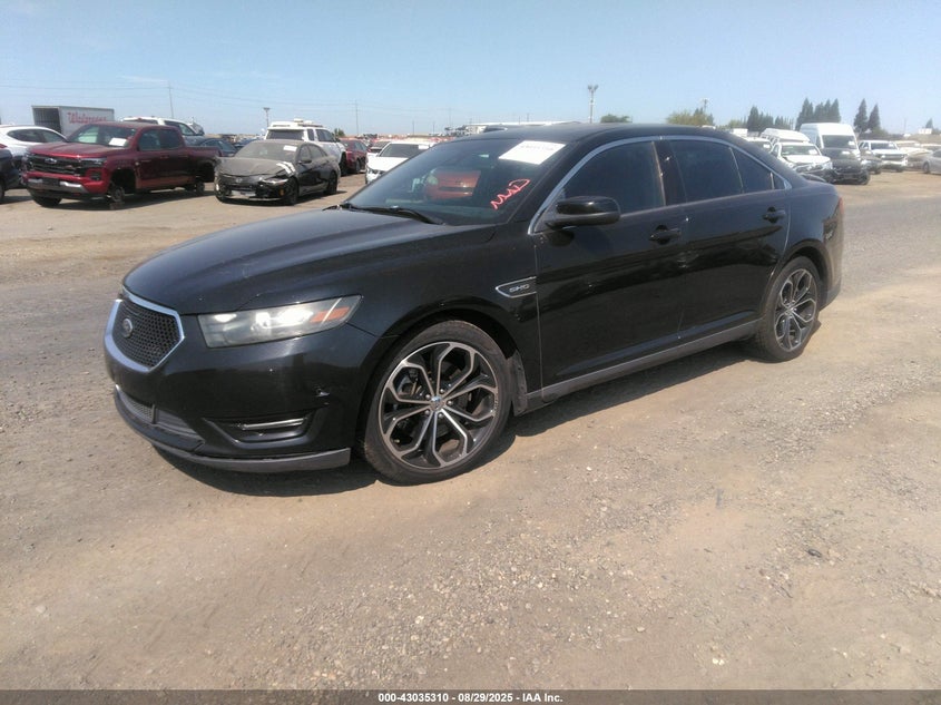 Vin: 1fahp2kt1dg136397, lot: 43529445, ford taurus sho 20132