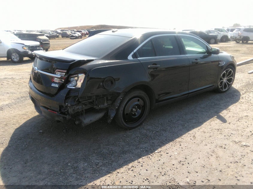 Vin: 1fahp2kt1dg136397, lot: 43529445, ford taurus sho 20134