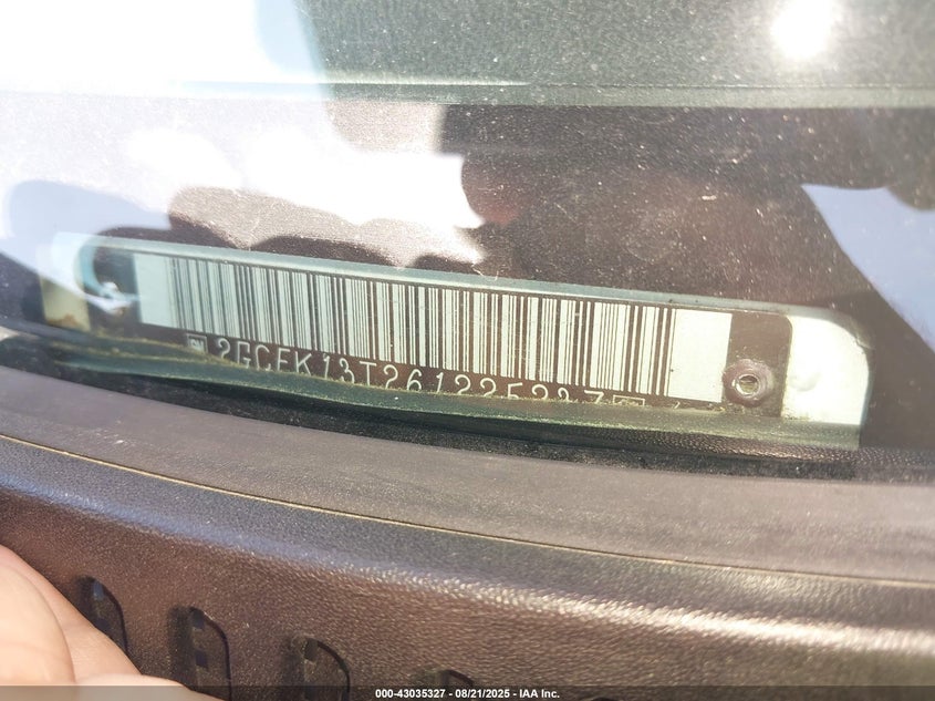 2006 Chevrolet Silverado 1500 Lt2 VIN: 2GCEK13T261225237 Lot: 43035327