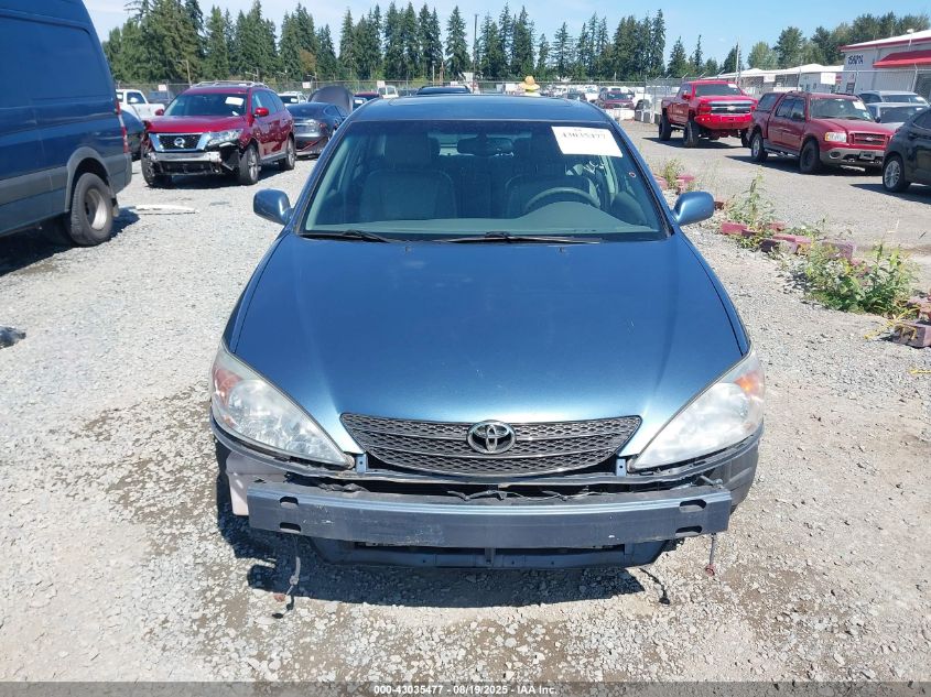 2004 Toyota Camry Xle V6 VIN: 4T1BF30K14U585725 Lot: 43035477