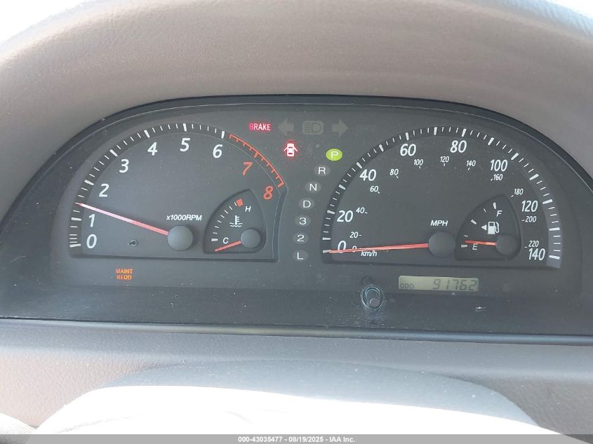 2004 Toyota Camry Xle V6 VIN: 4T1BF30K14U585725 Lot: 43035477