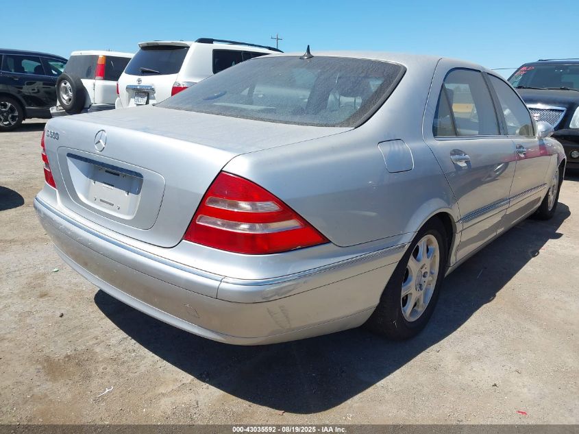 2001 Mercedes-Benz S 500