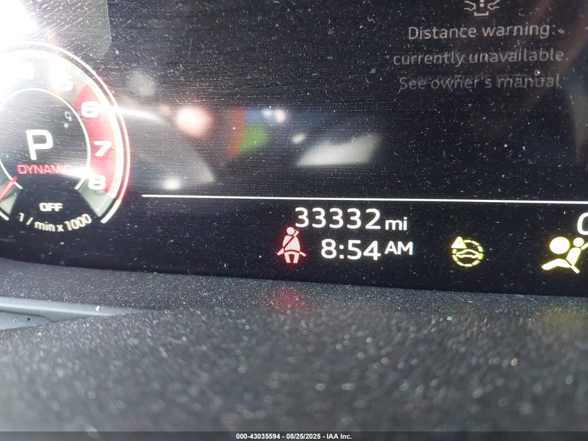 2021 Audi Sq8 Prestige Tfsi Quattro Tiptronic VIN: WA1CWBF17MD030385 Lot: 43035594