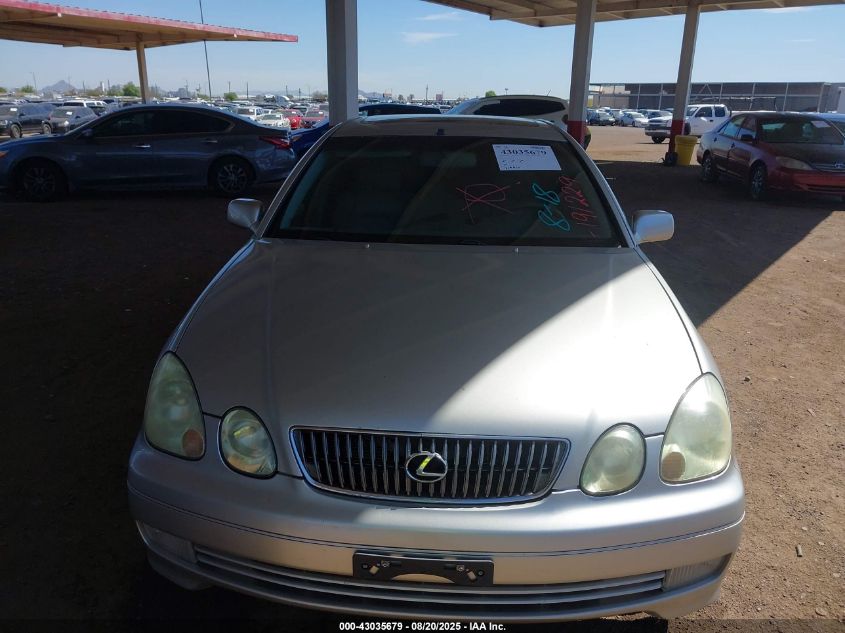 2003 Lexus Gs 300 VIN: JT8BD69S930191229 Lot: 43088859