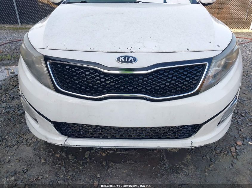 2015 Kia Optima Lx VIN: 5XXGM4A77FG457398 Lot: 43035719
