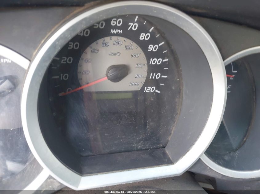 2007 Toyota Tacoma Base V6 VIN: 5TEUU42N27Z325183 Lot: 43035743