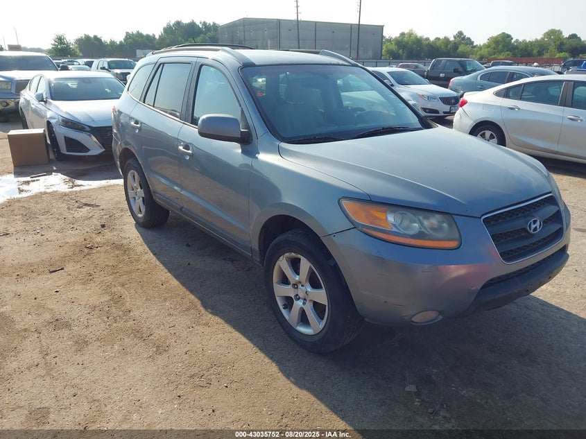 5NMSH73EX9H255639 2009 Hyundai Santa Fe Se auction photo 1