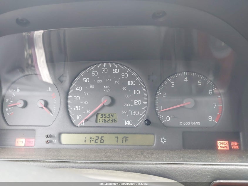 2000 Volvo C70 Lt VIN: YV1NC56DXYJ006585 Lot: 43035927