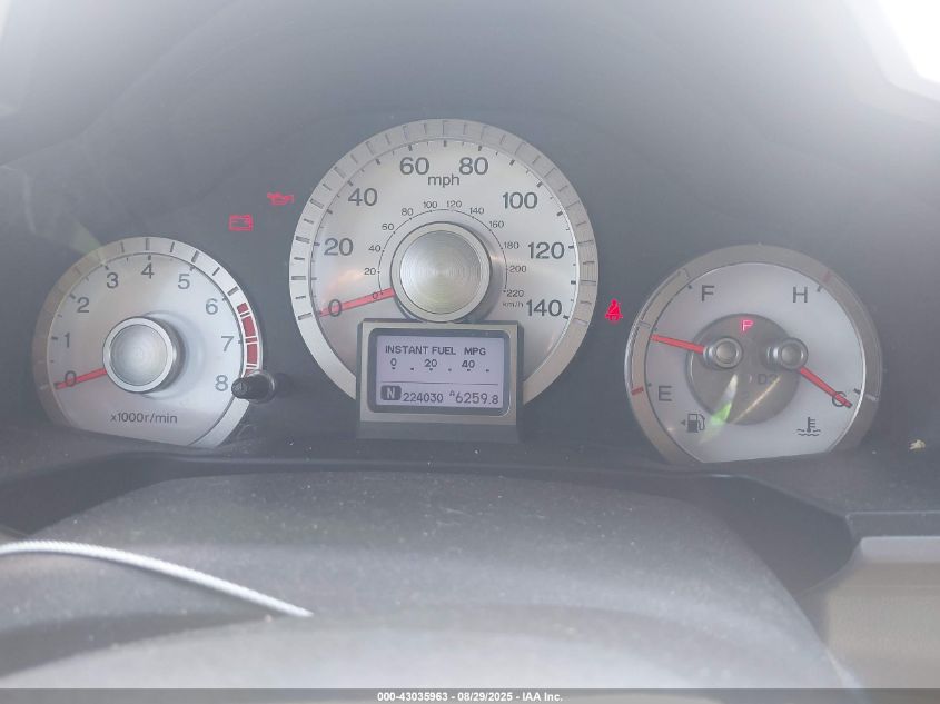 2011 Honda Pilot Touring VIN: 5FNYF4H98BB003373 Lot: 43035963