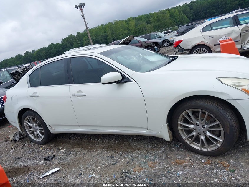 2008 Infiniti G35X VIN: JNKBV61F18M257929 Lot: 43035984