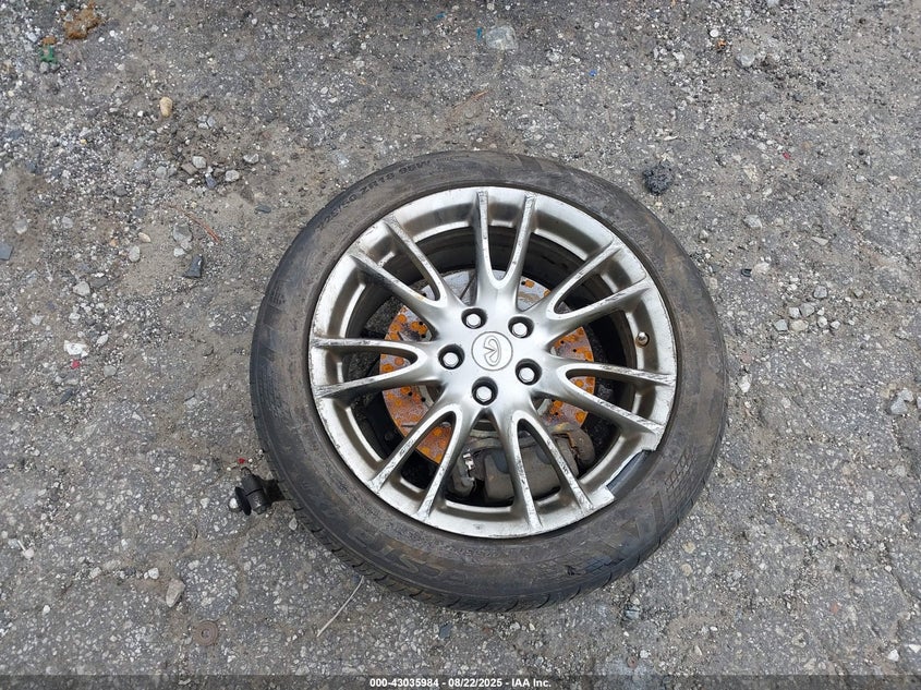 2008 Infiniti G35X VIN: JNKBV61F18M257929 Lot: 43035984