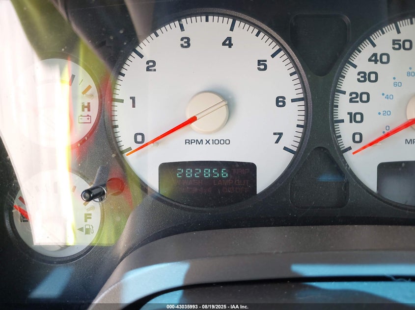 2003 Dodge Ram 2500 Slt/Laramie/St VIN: 3D7KA28D03G709767 Lot: 43035993