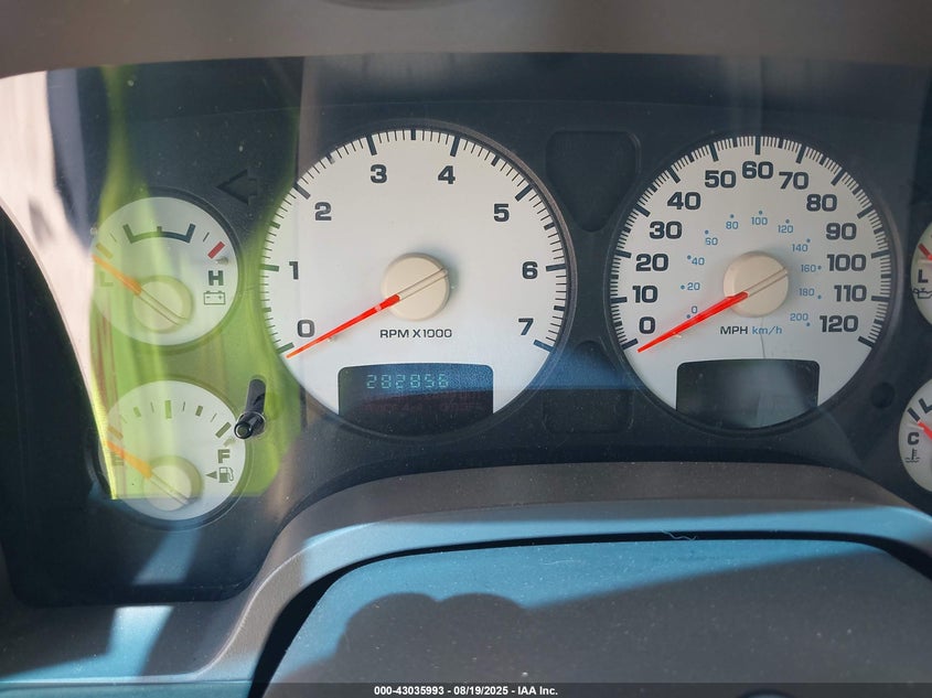 2003 Dodge Ram 2500 Slt/Laramie/St VIN: 3D7KA28D03G709767 Lot: 43035993