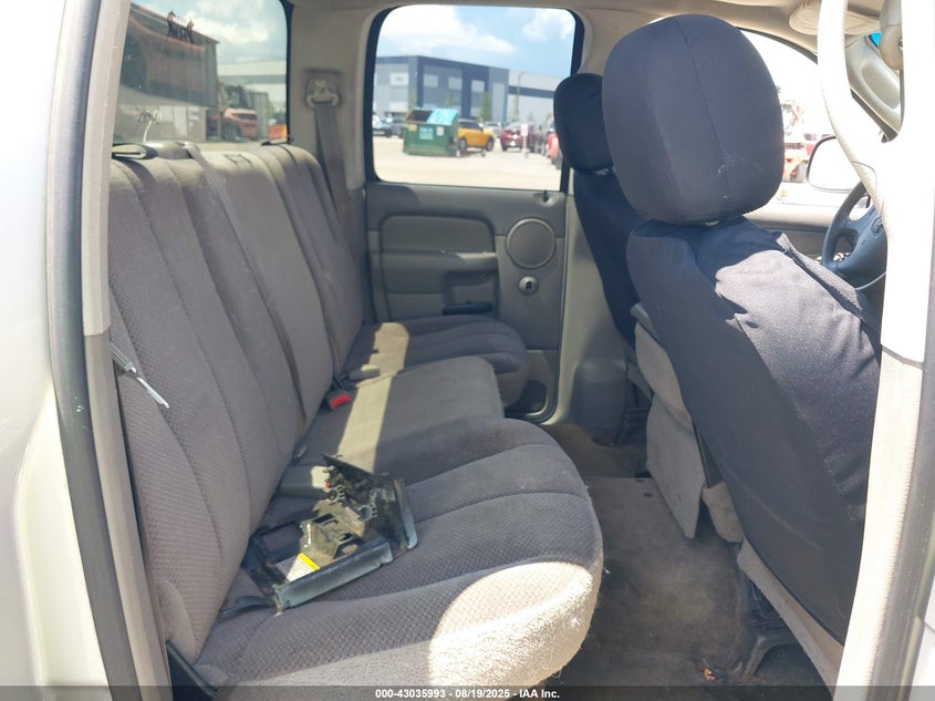 2003 Dodge Ram 2500 Slt/Laramie/St VIN: 3D7KA28D03G709767 Lot: 43035993