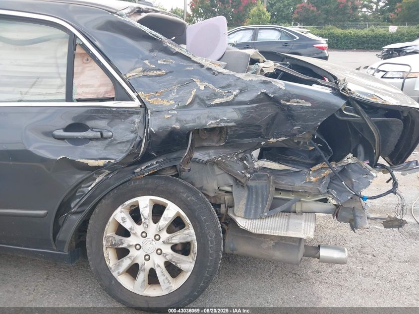 2006 Honda Accord 3.0 Ex VIN: 1HGCM66526A016762 Lot: 43036069