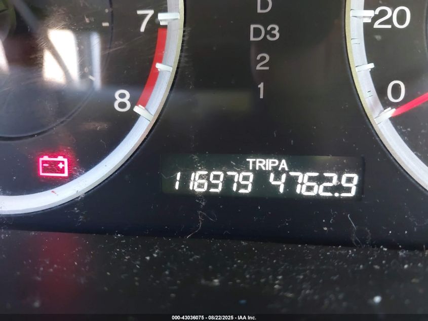 2009 Honda Accord 2.4 Ex VIN: 1HGCP26729A095176 Lot: 43036075