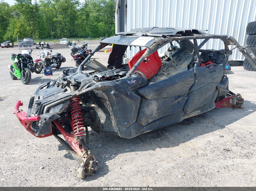 2022 Can-Am Maverick X3 Max X Rs Turbo Rr red null gasoline 3JBVNAV44NE006135 photo #3