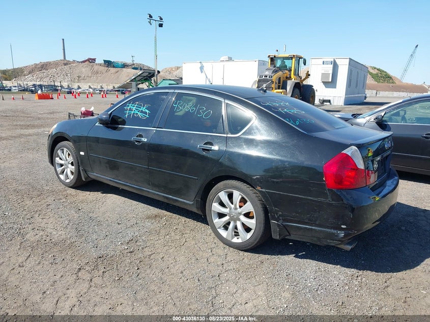 2007 Infiniti M35X black sedan gasoline JNKAY01F97M452028 photo #4