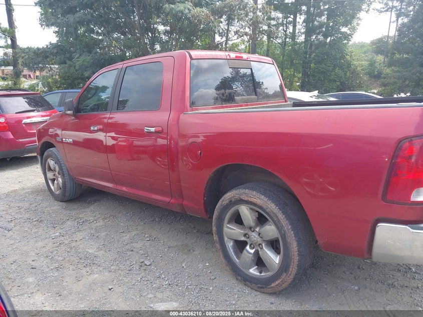 2009 Dodge Ram 1500 Slt/Sport/Trx VIN: 1D3HB13TX9J501453 Lot: 43036210
