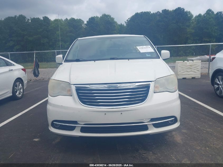 2012 Chrysler Town & Country Touring VIN: 2C4RC1BGXCR337591 Lot: 43036214