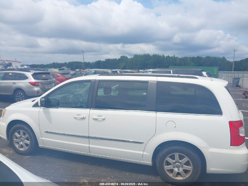 2012 Chrysler Town & Country Touring VIN: 2C4RC1BGXCR337591 Lot: 43036214