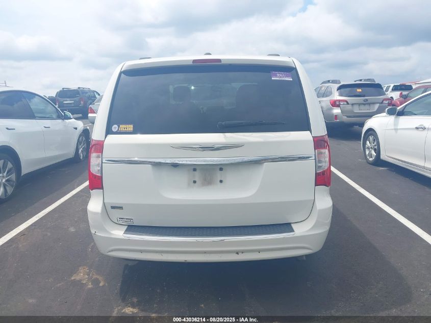 2012 Chrysler Town & Country Touring VIN: 2C4RC1BGXCR337591 Lot: 43036214