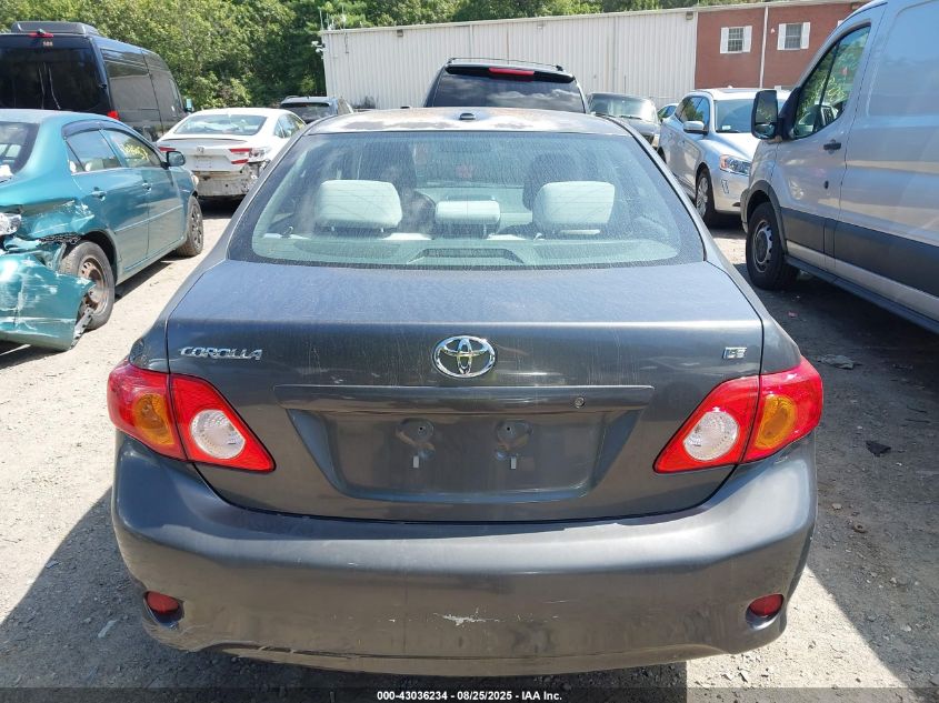 2009 Toyota Corolla Le VIN: 2T1BU40E19C171648 Lot: 43036234