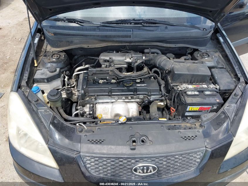 2008 Kia Rio Sx VIN: KNADE123X8631772 Lot: 43036248