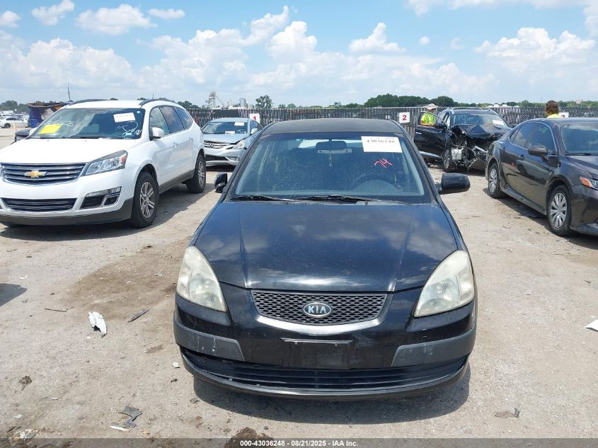 2008 Kia Rio Sx VIN: KNADE123X8631772 Lot: 43036248