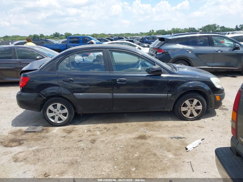 2008 Kia Rio Sx VIN: KNADE123X8631772 Lot: 43036248