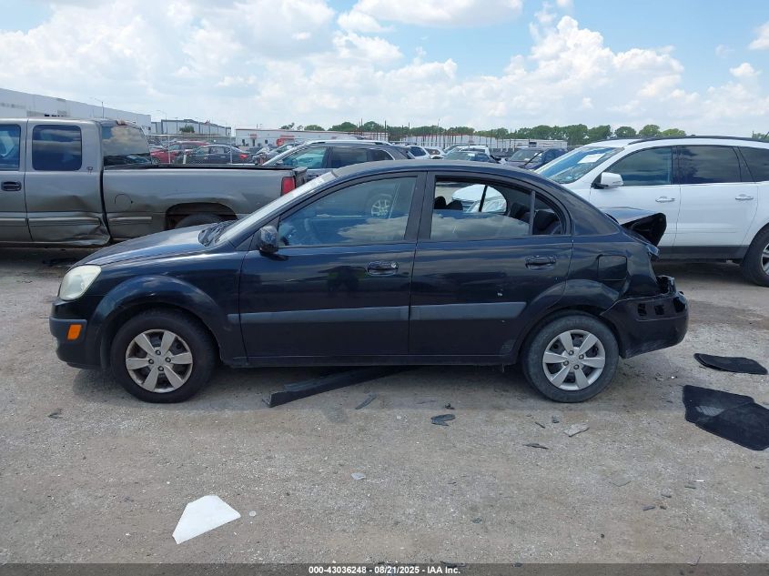 2008 Kia Rio Sx VIN: KNADE123X8631772 Lot: 43036248